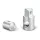 FORTUM adapter hosszabbító szárhoz, 1/2" külső befogás, 3/8" belső lyuk, 61CrV5