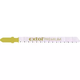   EXTOL PREMIUM dekopírlap 5db Bosch befogással, HCS, fordított fogazással, egyenes vágáshoz puhafához