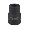 FORTUM gépi impakt dugófej 3/4", 17mm, L 52 mm, feketített