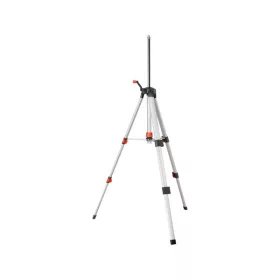   EXTOL PREMIUM alumínium háromlábú állvány lézeres vízszintezőhöz, 420-1200mm, 5/8"-1,4" csatlakozó