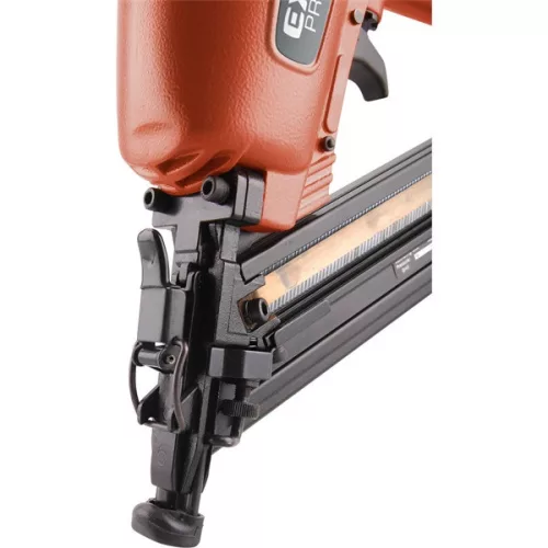 EXTOL PREMIUM pneumatikus szögbelövő gép szalagtáras szegekhez, 4,9-8 Bar, 1/4", 90 lövés/perc