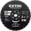 EXTOL PREMIUM keményfémlapkás fűrészlap 125×20×16mm 38T fémre és fára 8893020 vágógéphez