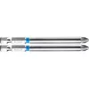 FORTUM PZ behajtóhegy készlet, 2 db, S2 acél, PZ 1×90mm