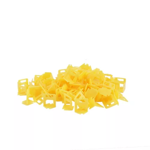 Csempeszintező talp 3mm 100db sárga egyszer használatos