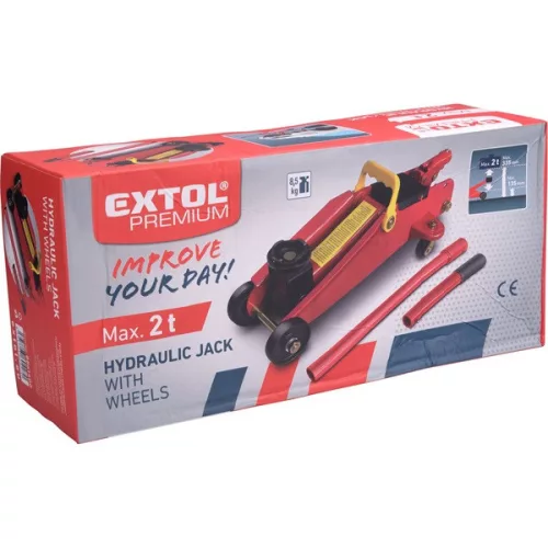 EXTOL PREMIUM hidraulikus krokodil emelő 2t, 135-335 mm, CE TÜV/GS, 5 év