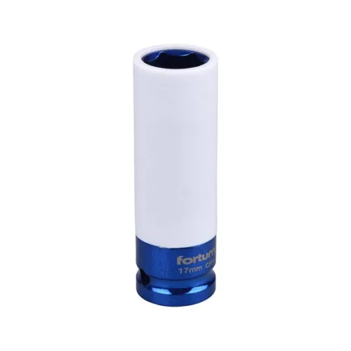 FORTUM gépi impakt dugófej 1/2", 17 mm, vékonyfalú, ALU felnihez