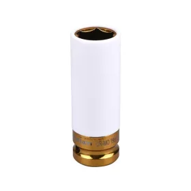   FORTUM gépi impakt dugófej 1/2", 19 mm, vékonyfalú, ALU felnihez
