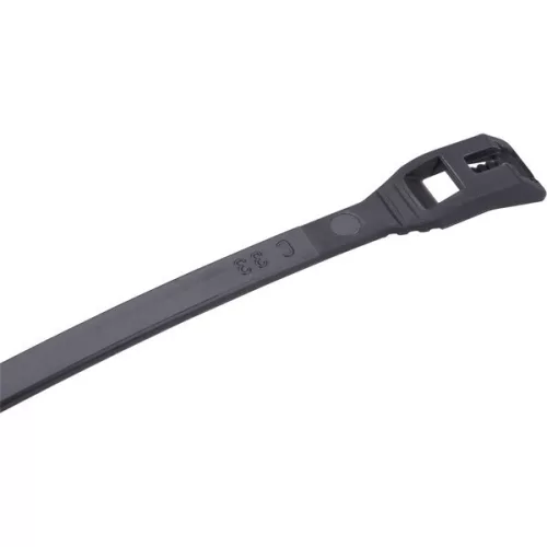 EXTOL PREMIUM EXTRA fekete nylon kábelkötegelő 3,6×200mm 100db UV-, sav- és lúgálló