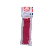 EXTOL PREMIUM tépőzáras, oldható kábelkötegelő 12,0×200mm 30db piros nylon