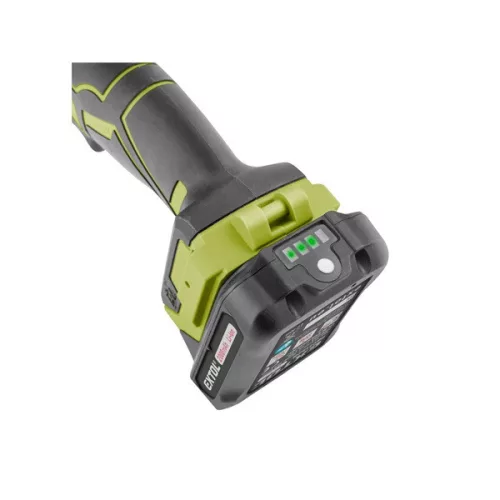 EXTOL CRAFT akkus fúrócsavarozó 12V Li-ion, szénkefe mentes, 1db 2000 mAh akku, 46 db készlet
