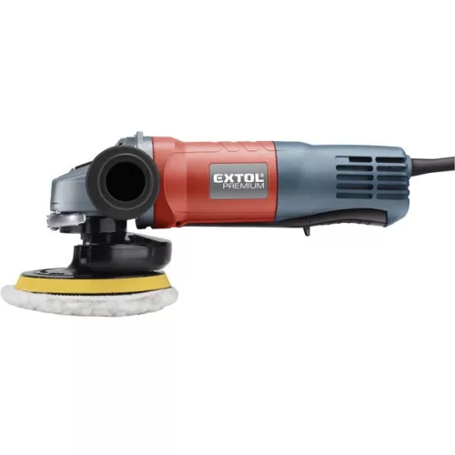 EXTOL PREMIUM sarokcsiszoló 125mm, 900W, lapátkapcsolóval, papírdobozban