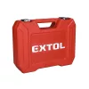 EXTOL PREMIUM dugókulcs készlet, racsnis 45fog, 1/4" és 1/2", 94db, 4-32mm, 32db bit, gyertyakulcs 16&21