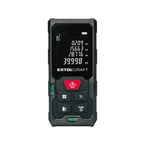 EXTOL CRAFT digitális lézeres távolságmérő 0,05-50m, +/- 2 mm, 72 g