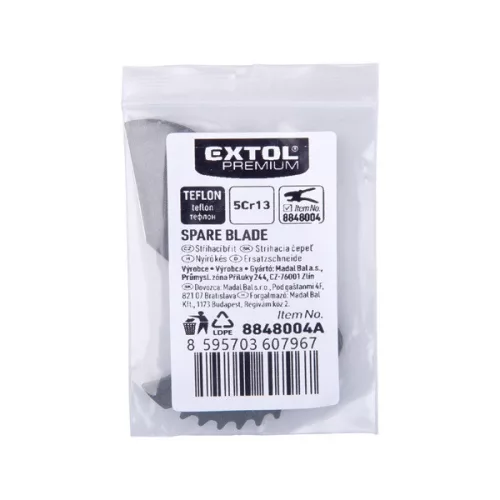 EXTOL PREMIUM pótpenge 8848004 műanyagcső vágóollóhoz PVC, PP, PE, PEX, PB, PVDF csövekhez