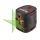 FORTUM automatikus zöld lézeres vízszintező 1H1V, Li-ion akku 3,7V 1400mAh, 1/4" menet
