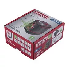 FORTUM automatikus zöld lézeres vízszintező 1H1V, Li-ion akku 3,7V 1400mAh, 1/4" menet
