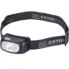 EXTOL LIGHT LED fejlámpa 5 W CREE XPG, 130 Lumen, 40m, tölthető akkuval, 6 funkció, IPX5