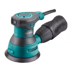   EXTOL INDUSTRIAL rotációs excentrikus csiszológép 350W, 125mm, 8000-12000 ford.