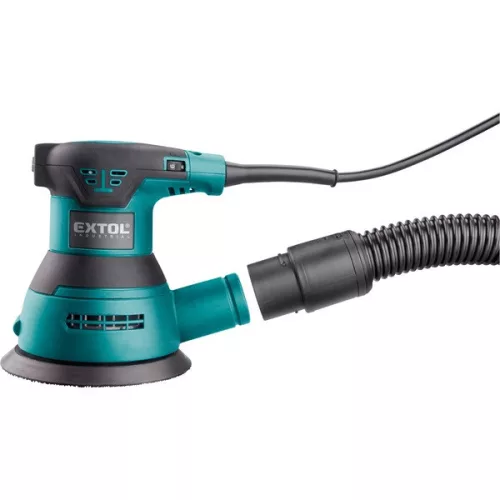 EXTOL INDUSTRIAL rotációs excentrikus csiszológép 350W, 125mm, 8000-12000 ford.