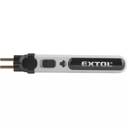 EXTOL PREMIUM akkus huzalos polisztirolvágó 4V, 2000 mAh Li-ion akkumulátor