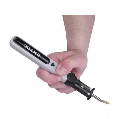 EXTOL PREMIUM akkus huzalos polisztirolvágó 4V, 2000 mAh Li-ion akkumulátor