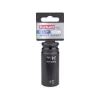 FORTUM gépi impakt dugófej 1/2", 24 mm, L 78 mm, feketített