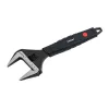 FORTUM garancia állítható villáskulcs 250mm/10", 0-50mm nyílás, CrV, gumírozott markolat