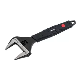   FORTUM garancia állítható villáskulcs 250mm/10", 0-50mm nyílás, CrV, gumírozott markolat