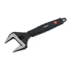 FORTUM garancia állítható villáskulcs 250mm/10", 0-50mm nyílás, CrV, gumírozott markolat