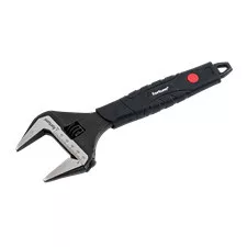 FORTUM garancia állítható villáskulcs 250mm/10", 0-50mm nyílás, CrV, gumírozott markolat