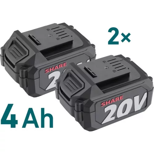 EXTOL INDUSTRIAL Share20V akkus sarokcsiszológép, 40V, 2db akkuval, 1db töltővel, 180 mm