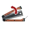 FORTUM összecsukható fafűrész, 300/140 mm, kétoldalas, teflon bevonatú SK5 acél penge