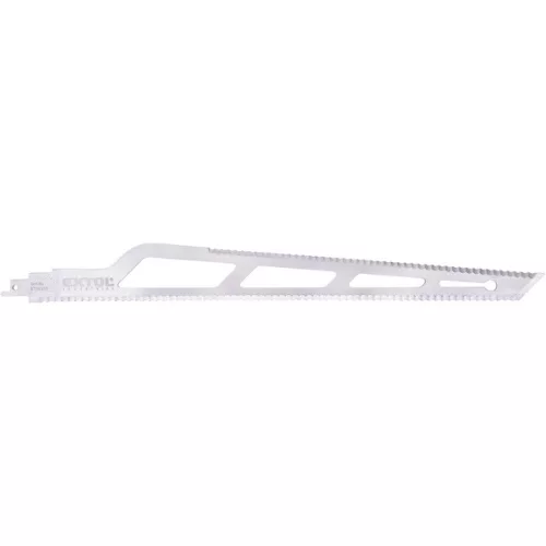 EXTOL INDUSTRIAL szablyafűrészlap Bosch befogással, 400 mm, 6TPI, szigetelő anyagokhoz