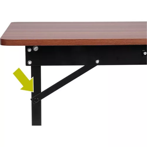 EXTOL CRAFT összecsukható munkapad, 800 mm, 100kg, fém vázzal, MDF asztallappal