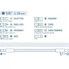 EXTOL PREMIUM racsnis csavarhúzó készlet 43 db 1/4" bitekkel Cr.V. acél