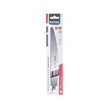EXTOL INDUSTRIAL szablyafűrészlap Bosch befogással, Cr.V. 234 mm, 8TPI, fához, durva vágáshoz