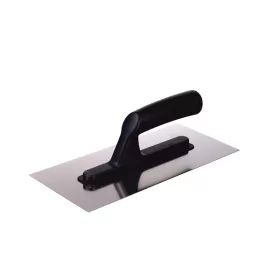   EXTOL CRAFT rozsdamentes glettelőkanál műanyag nyéllel 130×360 mm