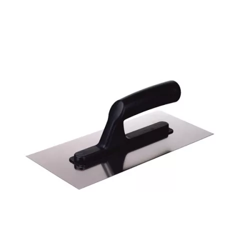 EXTOL CRAFT rozsdamentes glettelőkanál műanyag nyéllel 130×360 mm