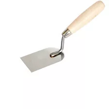 EXTOL CRAFT rozsdamentes stukkó simító bükkfa fogantyúval, 100mm