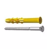 RS keretrögzítő dübel süllyesztett fejjel 10×120mm, 25db