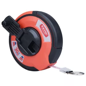 EXTOL PREMIUM gumírozott mérőszalag 30m×13mm, 5 év