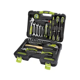   EXTOL CRAFT 59db-os szerszámkészlet 1/4" CV, 10 dugófej 4-13mm, racsnis kar, fogók, bitek