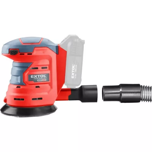 EXTOL PREMIUM Share20V akkus excentrikus csiszoló 125 mm 20V akku és töltő nélkül