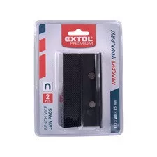 EXTOL PREMIUM védőpofa satuhoz, 2 db, 113 mm, TPU műanyag
