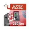 EXTOL PREMIUM Share20V akkus szénkefementes ütvecsavarozó 1/4" hatszög, 20V 2 Ah, 230 Nm