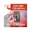 EXTOL PREMIUM Share20V szénkefementes akkus ütvecsavarozó 1/4" hatszög 230 Nm, akku és töltő nélkül