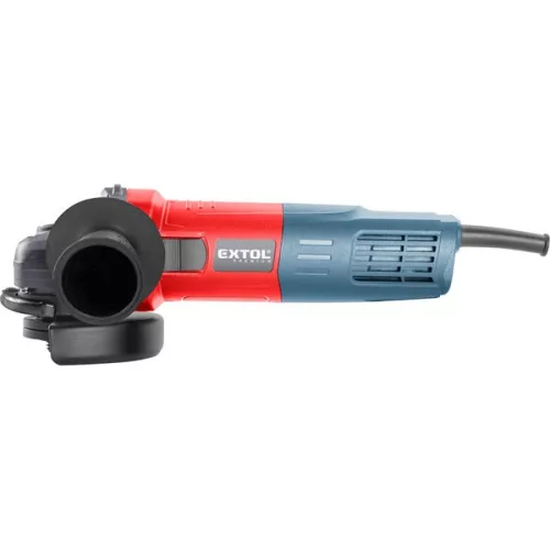 EXTOL PREMIUM 2 sarokcsiszoló 115 mm, 750 W, keskeny kivitel, porvédett csapággyal