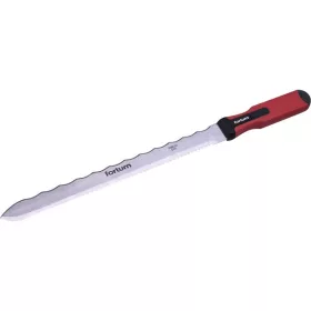   FORTUM kétélű kőzetgyapot vágókés, 470/280mm, rozsdamentes acél penge, 1,5mm