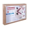 FORTUM derékszög szorító, L-alakú, 2 db, 140×140 mm, ALU