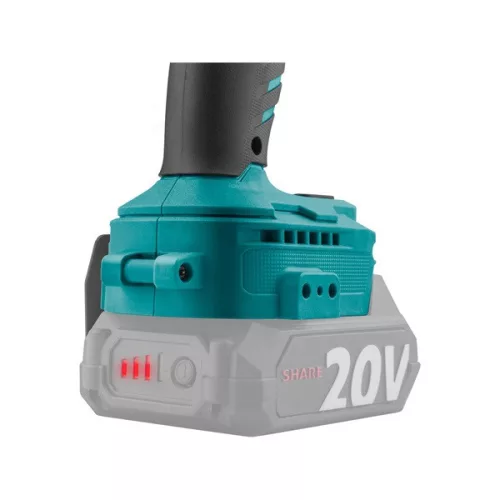 EXTOL INDUSTRIAL Share20V akkus ütvecsavarozó 1/2" négyszöggel, szénkefementes, 500 Nm, akku és töltő nélkül
